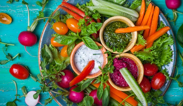 plateau de crudités