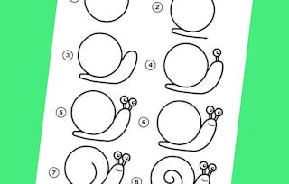 Apprendre à dessiner aux enfants  30 modèles vraiment top Momes