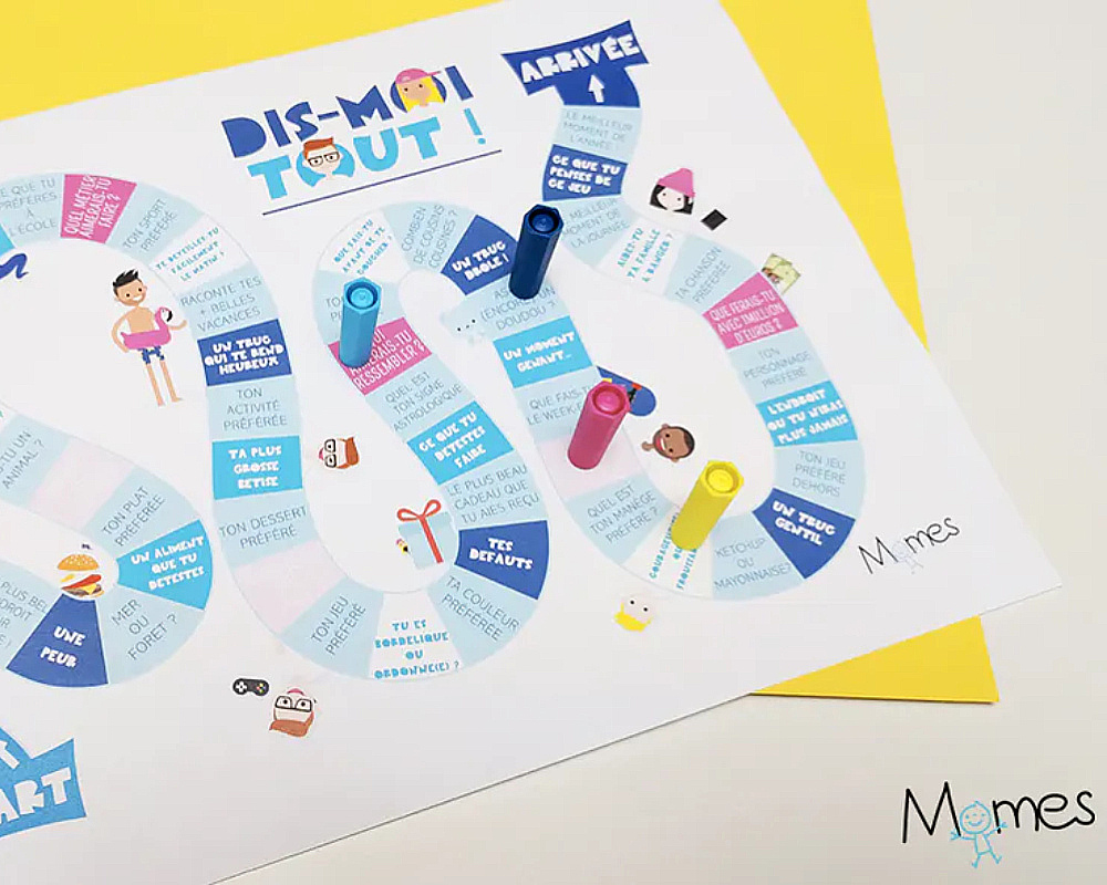 Top 15 des jeux de société à fabriquer avec les enfants