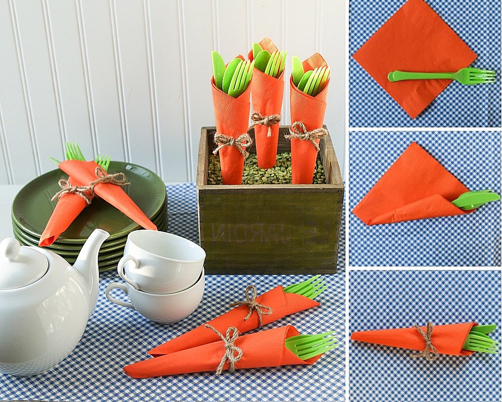 25 Idees De Pliages De Serviettes Pour Noel Paques Momes Net