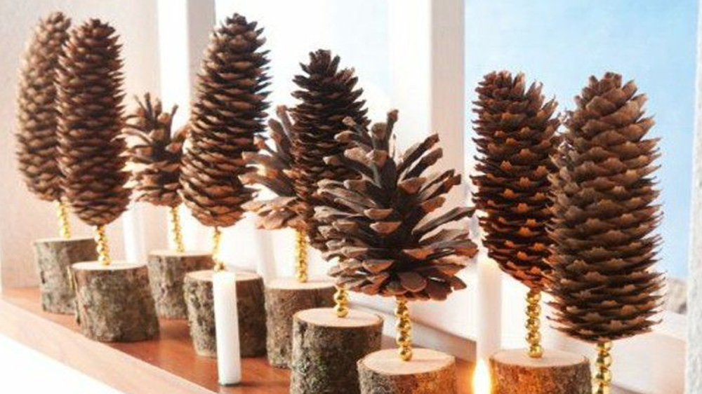 23 Idees Deco D Hiver A Base Pommes De Pin Momes Net