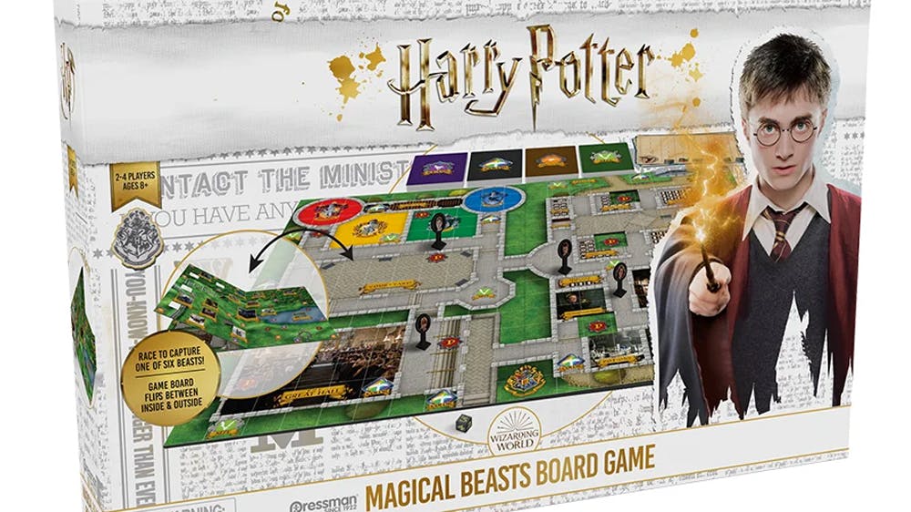 Boîte jeu de société Harry Potter Magical Beasts