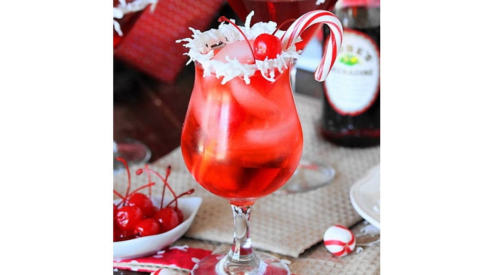 Cocktail Shirley Temple de Noël