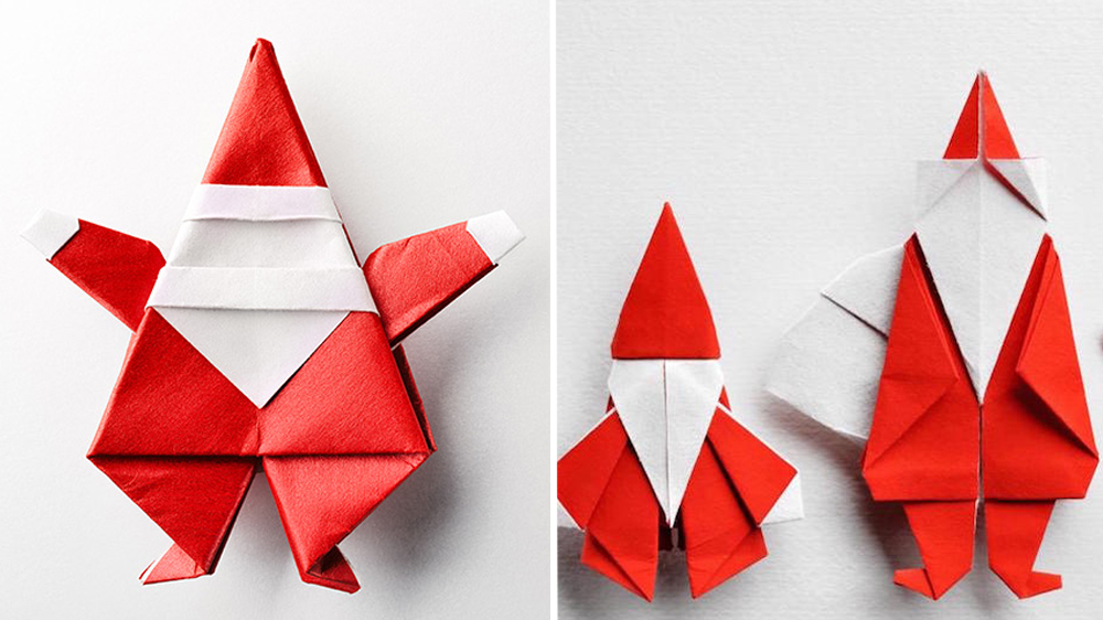 Sélection de 15 origamis à fabriquer pour Noël avec les enfants