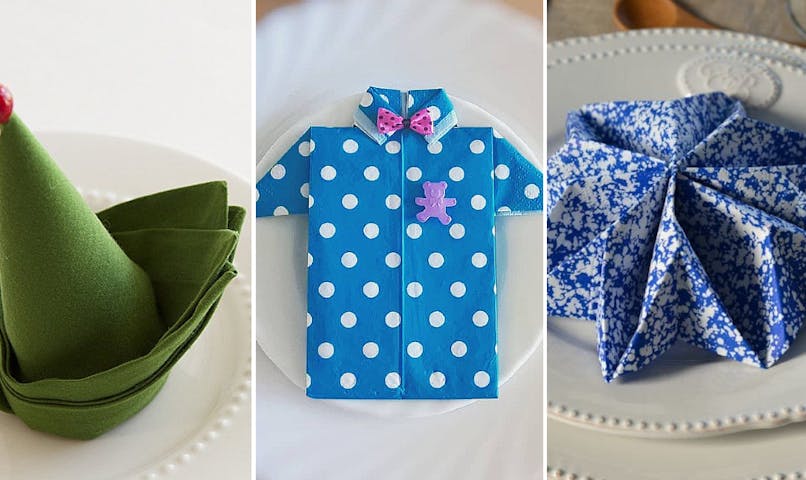25 Idees De Pliages De Serviettes Pour Noel Paques Momes Net 25 Idees De Pliages De Serviettes Pour Noel Paques Momes Net