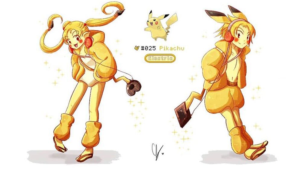 Pokémon Pikachu version humaine par endifi