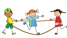 5 idées de jeux avec une corde à sauter