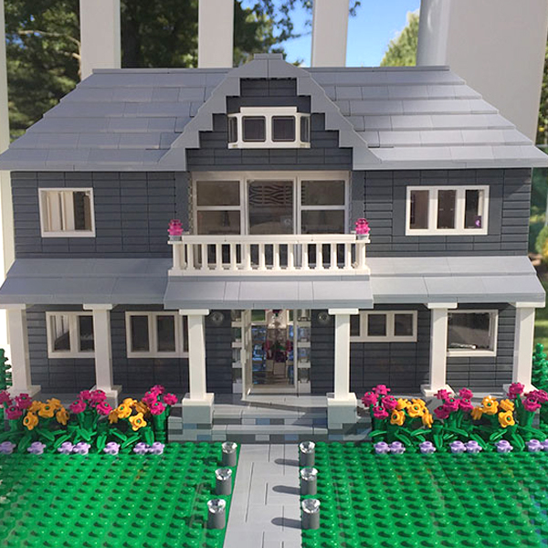 petite maison en lego