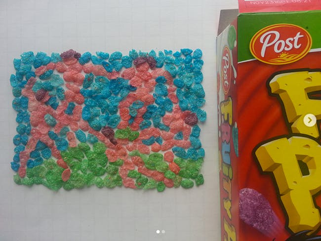 Cet artiste reproduit des tableaux c l bres avec des Cet artiste reproduit des tableaux c l bres avec des