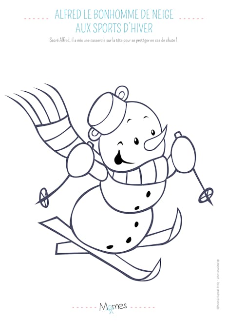 Alfred le bonhomme de neige