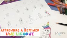 Apprendre à dessiner facilement : une Licorne