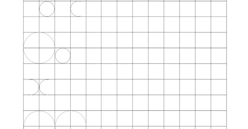 Apprendre à tracer des cercles à l'aide d'une grille