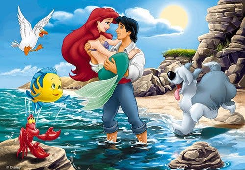 Ariel et le Prince Eric (La petite sirène)