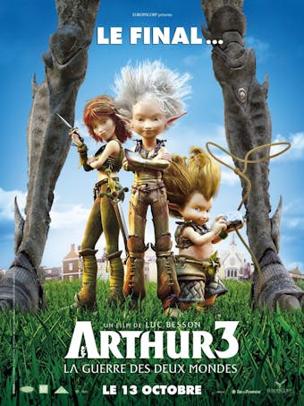 Affiche Arthur 3 la Guerre des Deux Mondes