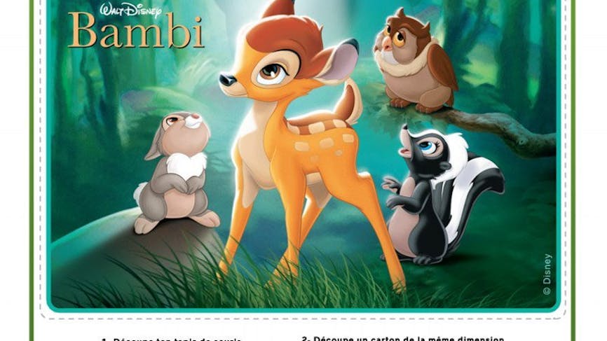 Bambi : tapis de souris