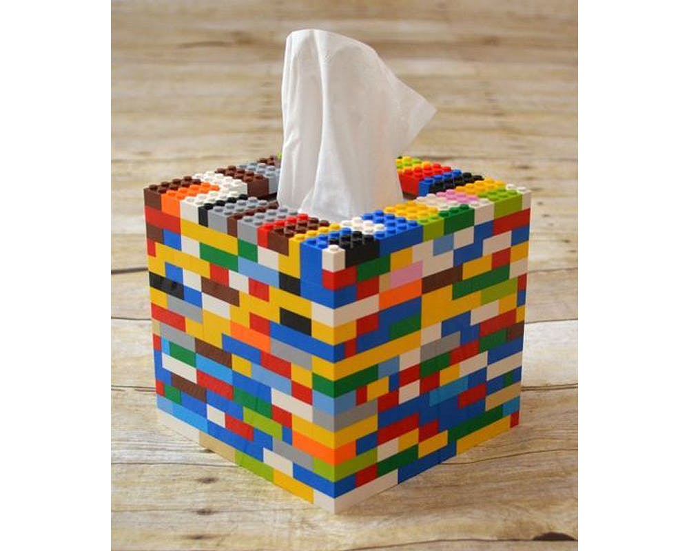 Boîte à mouchoirs Lego