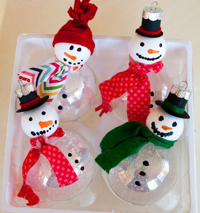 Boule De Noel Bonhomme De Neige Momes Net Boule De Noel Bonhomme De Neige Momes Net