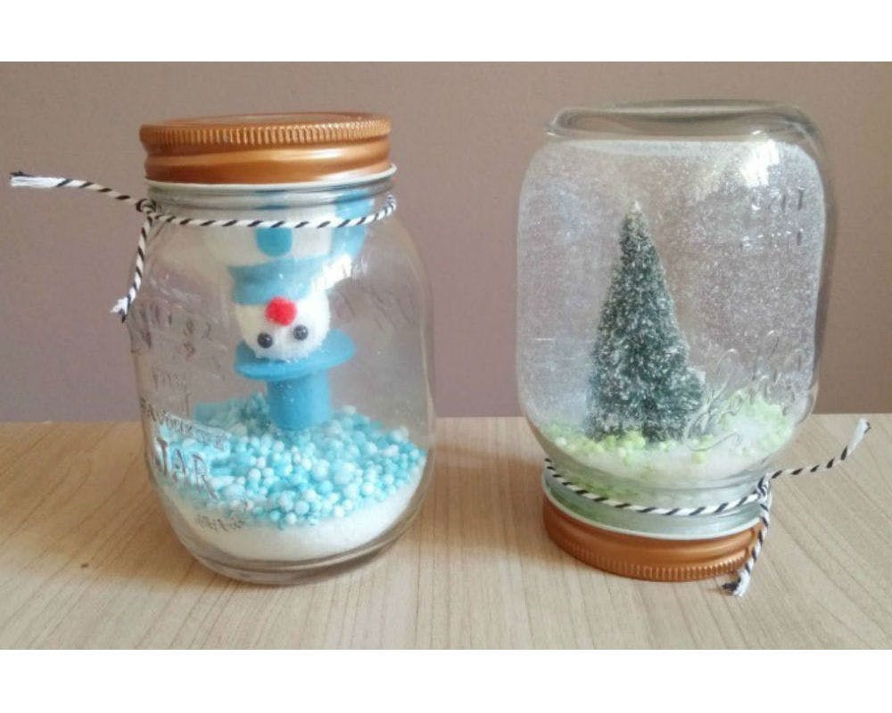 Fabriquer Boule A Neige Maternelle