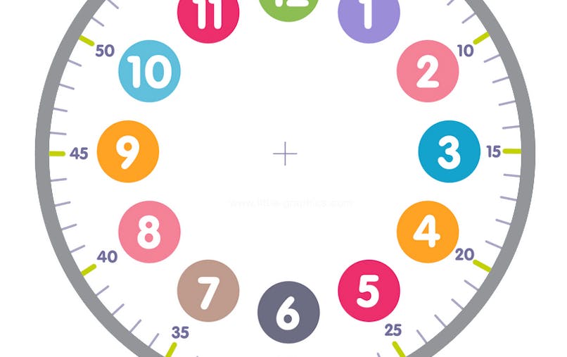 Cadran D Horloge A Imprimer Momes Net Cadran D Horloge A Imprimer Momes Net