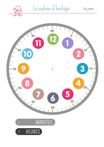 Temps D'apprentissage Enfant Avec Papier Horloge Fait Main Heures  Préscolaire Activité D'enseignement Image stock - Image du concept, cercle:  228190541