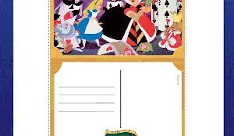Carte postale Alice au Pays des Merveilles