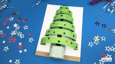 Diy Carte Sapin De Noel En Relief Momes Net Diy Carte Sapin De Noel En Relief Momes Net