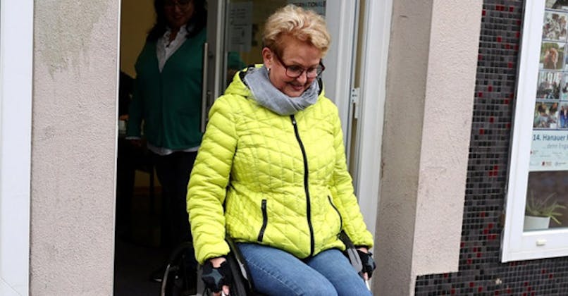 mamie lego rampes accès handicapés mobilité réduite rita
      elbel