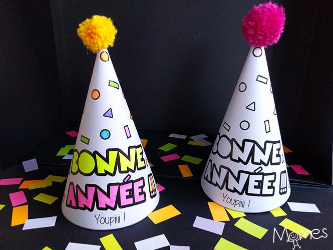 Chapeau De Fete Du Nouvel An A Imprimer Momes Net Chapeau De Fete Du Nouvel An A Imprimer Momes Net