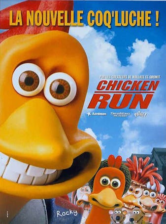Affiche Chicken Run