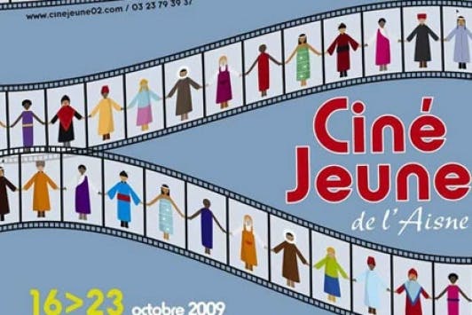 Affiche Ciné Jeune de l'Aisne 2009