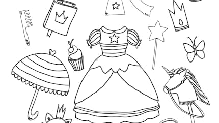 Nos Meilleurs Coloriages De Princesse A Imprimer Momes Net Nos Meilleurs Coloriages De Princesse A Imprimer Momes Net