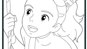 Coloriage Arrietty 4