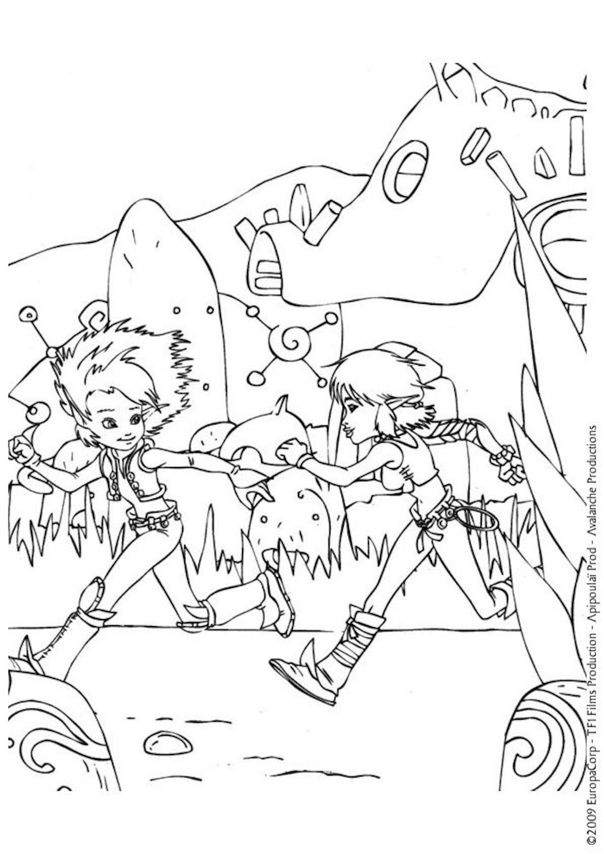 Coloriage Arthur Et Les Minimoys AoCk1M2ZoADKzM