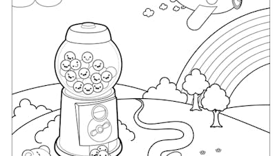 coloriage bonbons coloriage bonbons