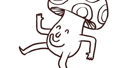 coloriage automne champignon coloriage automne champignon