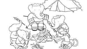 Coloriage Babar (1)