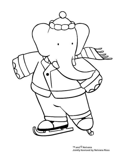 Coloriage Babar (3)