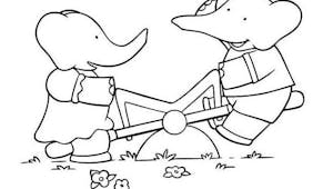 Coloriage Babar (6)