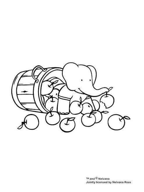 Coloriage Babar (7)