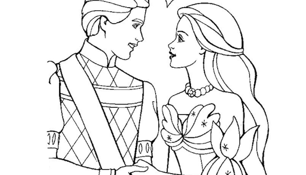 Coloriages Barbies Notre Selection De Coloriages A Imprimer Momes Net