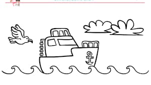 Coloriage magique  le sousmarin  MOMES.net