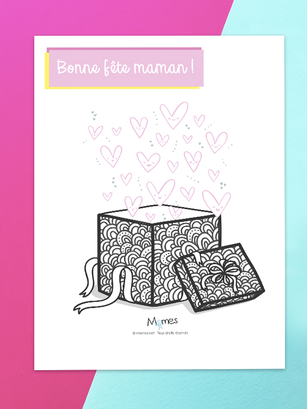 Coloriages Fete Des Meres Momes Net