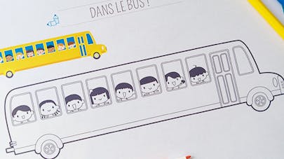 Coloriage bus Coloriage bus