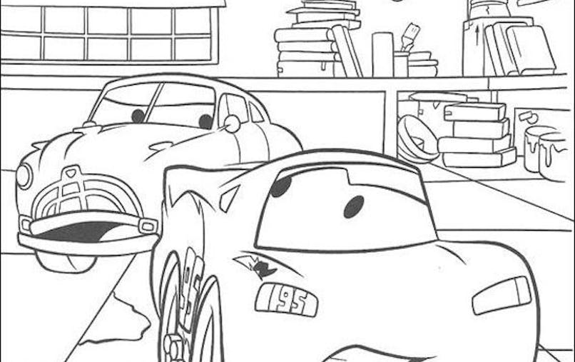 Coloriage Cars 7  MOMES.net