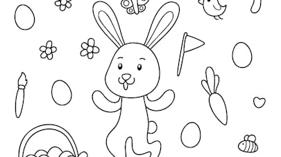 coloriage fete paques coloriage fete paques