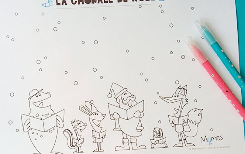 coloriage noel rigolos coloriage noel rigolos