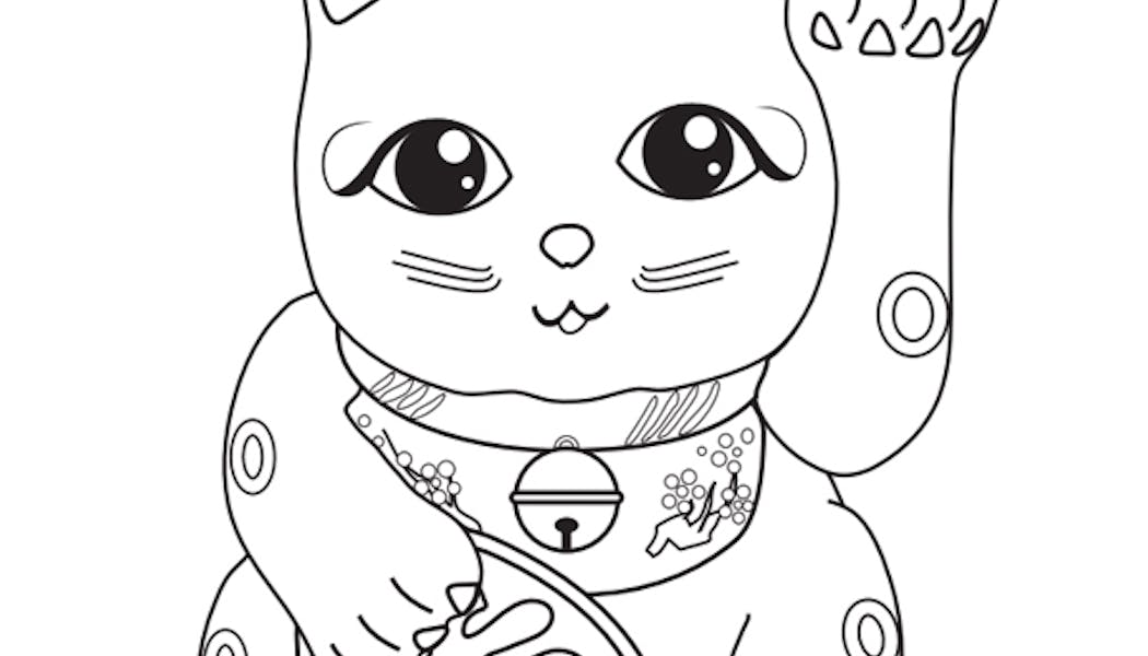 Coloriage Du Chat Bonheur Momes Net Coloriage Du Chat Bonheur Momes Net
