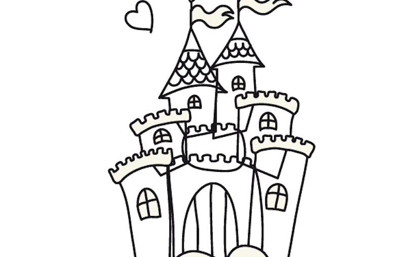 Coloriage Du Chateau Dans Les Nuages Momes Net Coloriage Du Chateau Dans Les Nuages Momes Net