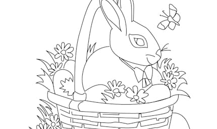 Coloriages Paques Momes Net