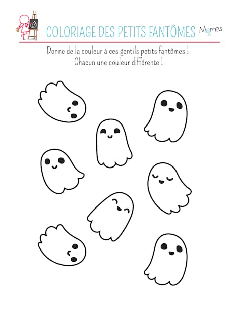 Coloriage Fantome Momes Net Coloriage Fantome Momes Net
